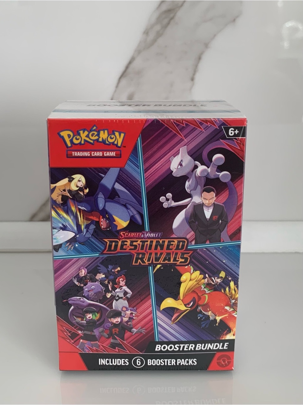 NEW Pokemon TCG Scarlet & Violet Destined Rivals Booster Bundle (6 Packs)